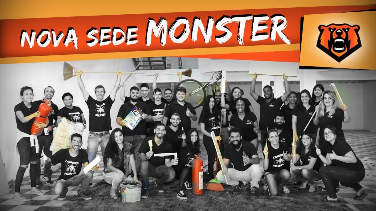 Monster Concursos - Curso PMMG + Curso superior em 3 meses! Aproveite  👮🏻‍♂️👮🏻👊🏼